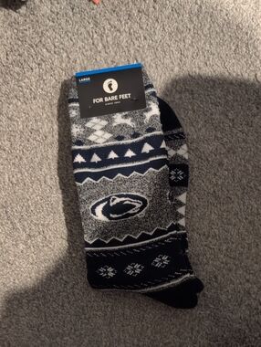 For Bare Feet Unisex Penn State Cozy Socks